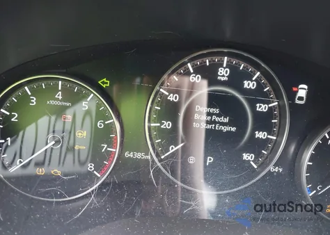 2019 Mazda Mazda3 Hatchback из США, поврежденный, VIN JM1BPBJM6K1123624